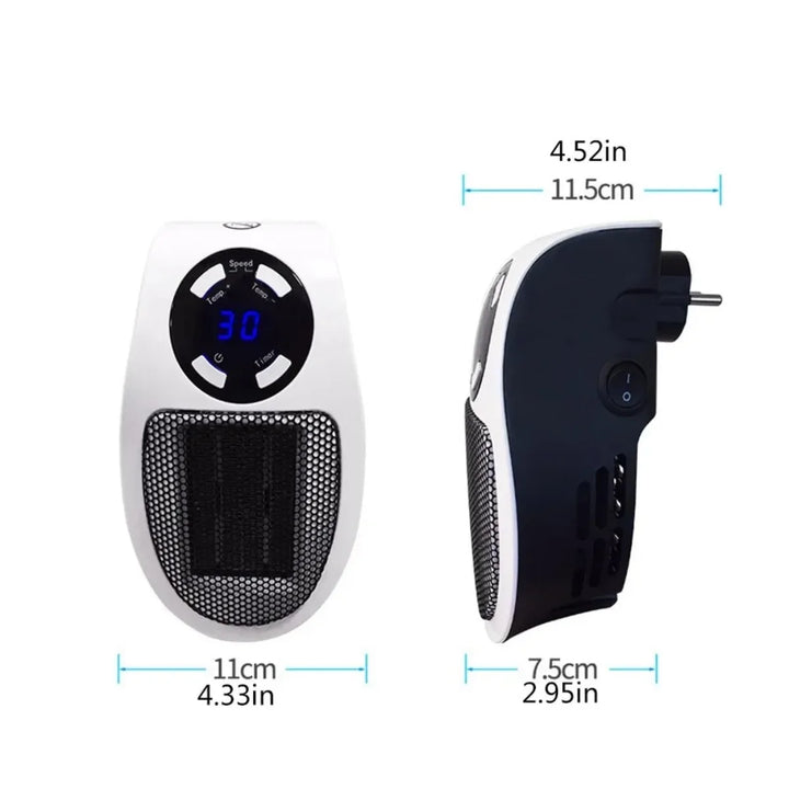 Warmfell™ Safe Portable Room Heater with Overheat Shut-Off