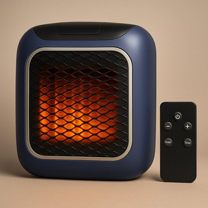 Warmfell™ Compact Wall-Mounted Ceramic Heater with Two Speeds