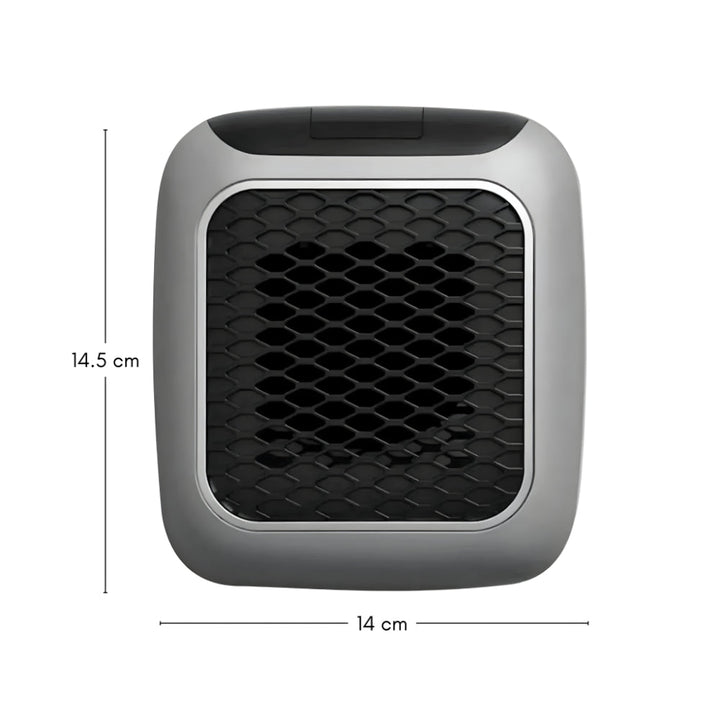 Warmfell™ Compact Wall-Mounted Ceramic Heater with Two Speeds