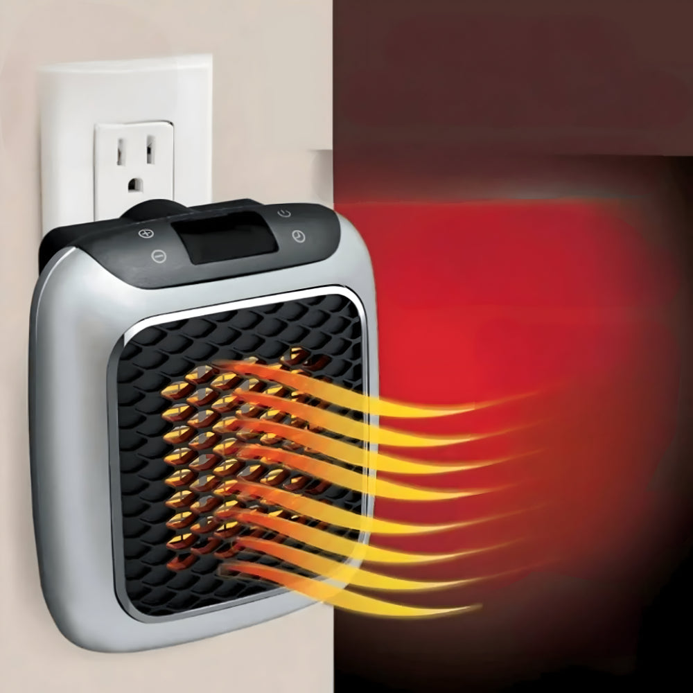 Warmfell™ Compact Wall-Mounted Ceramic Heater with Two Speeds