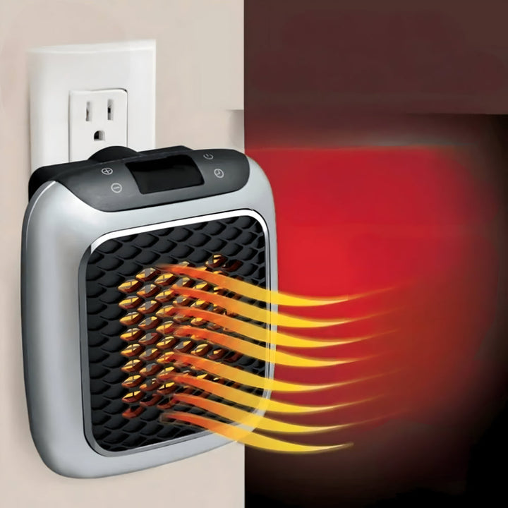 Warmfell™ Compact Wall-Mounted Ceramic Heater with Two Speeds