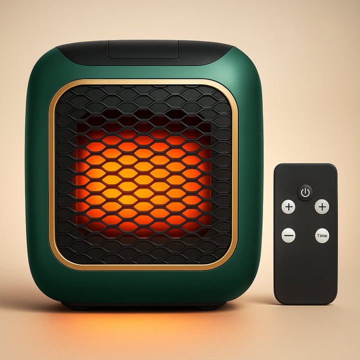 Warmfell™ Compact Wall-Mounted Ceramic Heater with Two Speeds