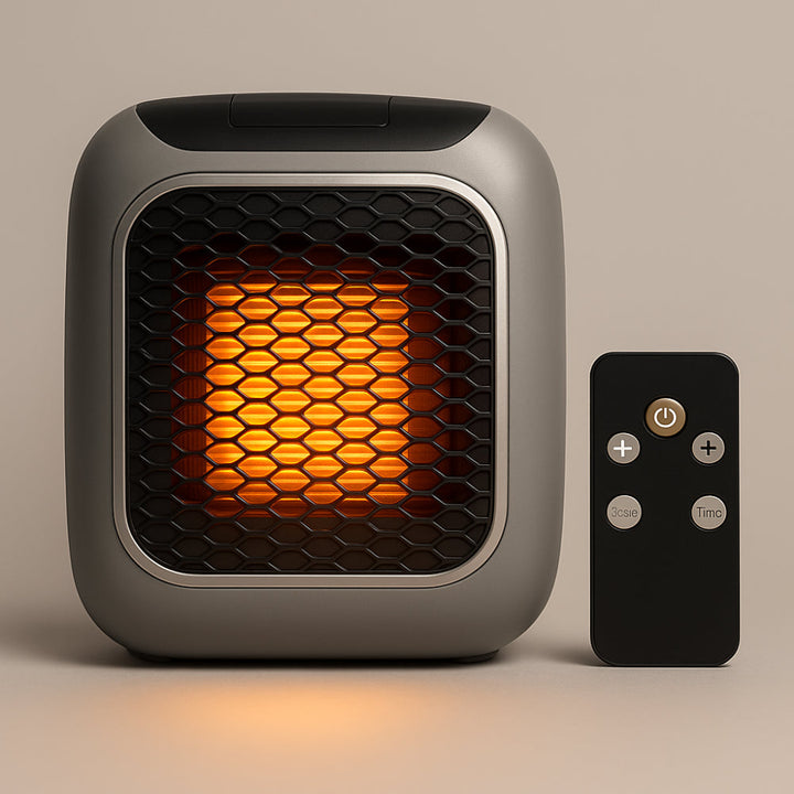 Warmfell™ Compact Wall-Mounted Ceramic Heater with Two Speeds