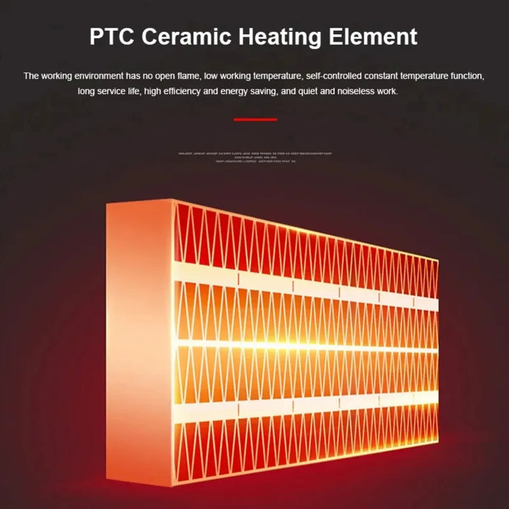Warmfell™ Safe Portable Room Heater with Overheat Shut-Off