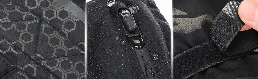 Warmfell™ Waterproof Heated Ski Gloves with 2500mAh Rechargeable Battery