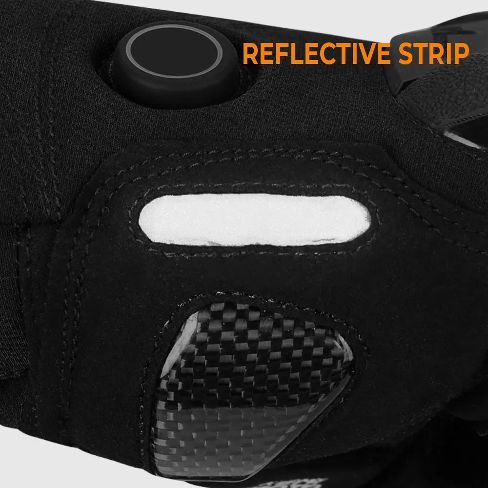 Warmfell™ Waterproof Heated Ski Gloves with 2500mAh Rechargeable Battery