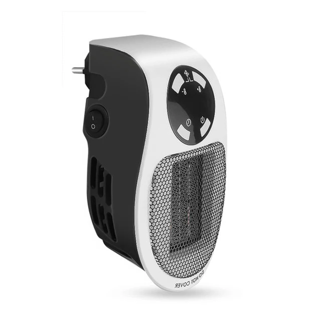 Warmfell™ 500W Mini Fan Heater with Remote, Timer and Thermostat