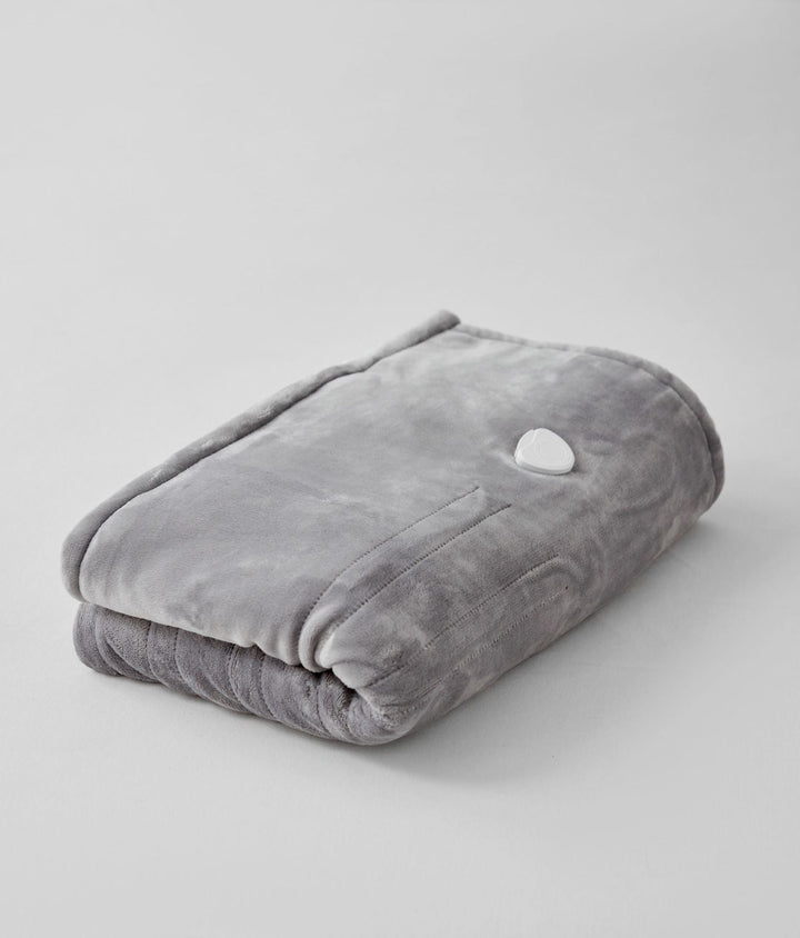 Warmfell™ Plush Electric Heated Throw with Overheat Protection