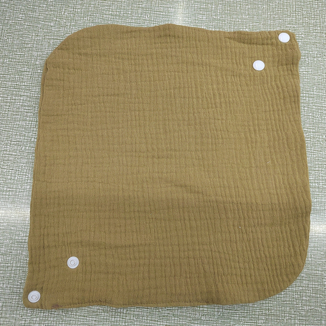 Warmfell™ Soft Cotton Neck Warmer with Adjustable Snap-Button Fit