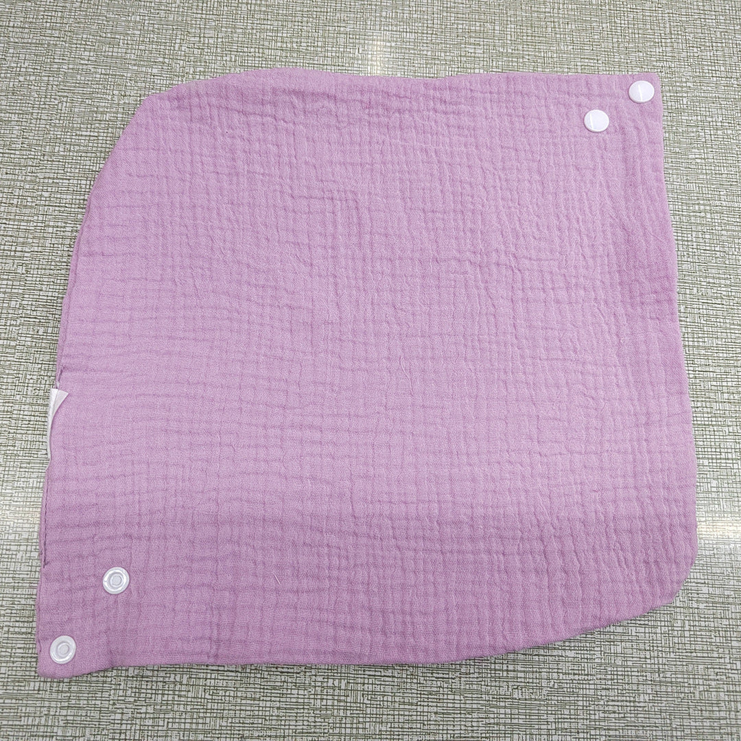 Warmfell™ Soft Cotton Neck Warmer with Adjustable Snap-Button Fit