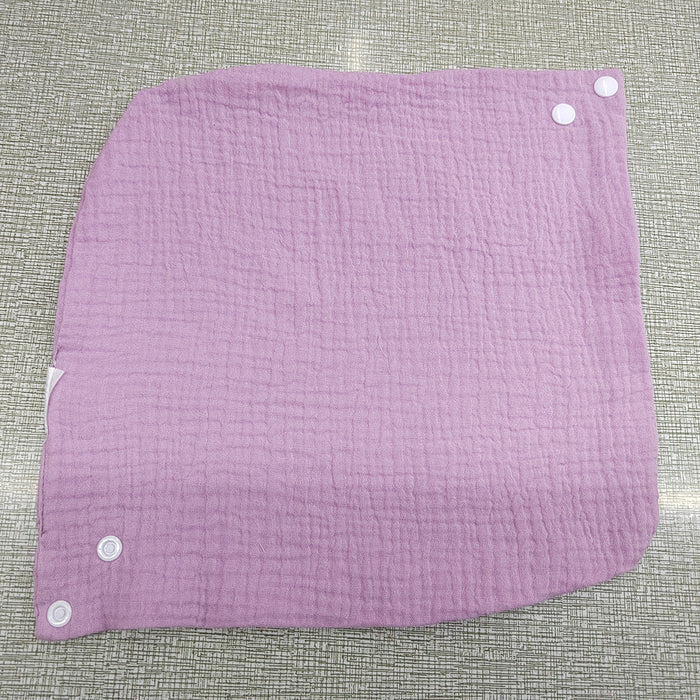 Warmfell™ Soft Cotton Neck Warmer with Adjustable Snap-Button Fit