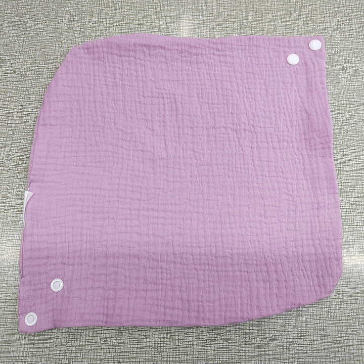 Warmfell™ Soft Cotton Neck Warmer with Adjustable Snap-Button Fit