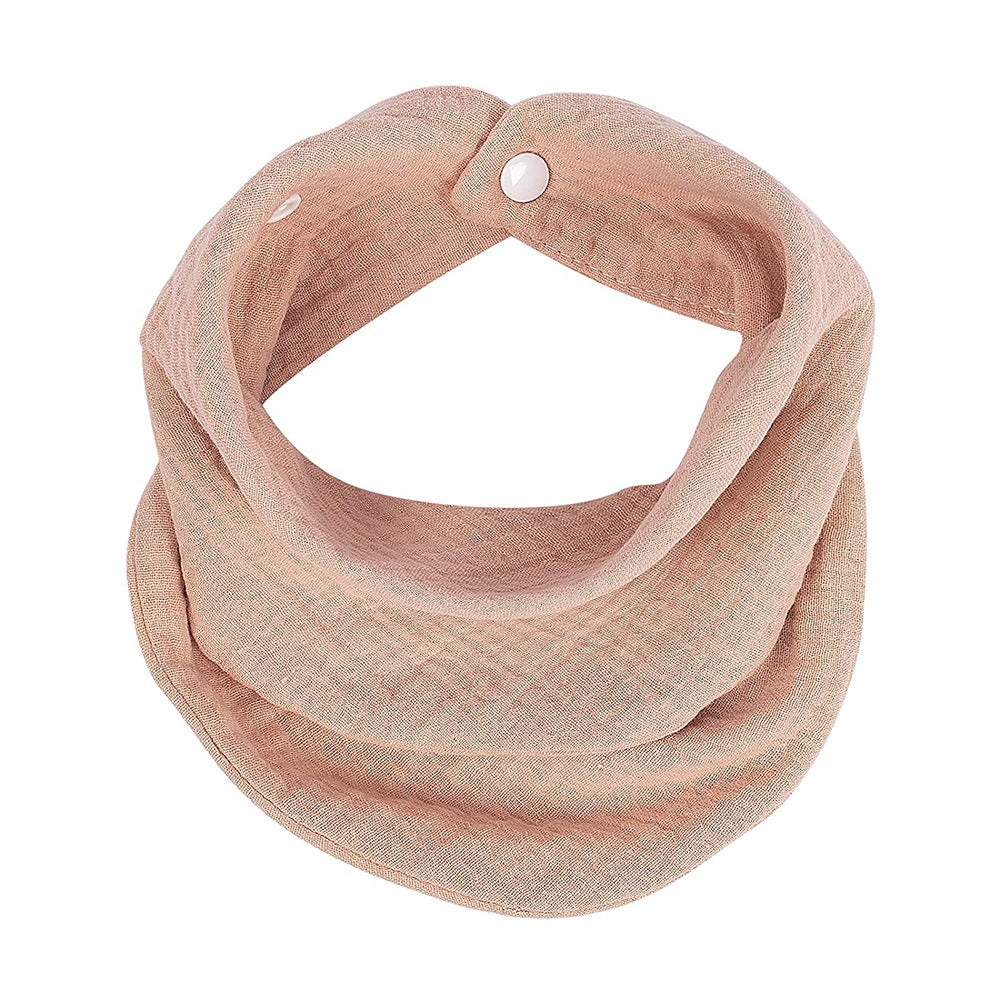 Warmfell™ Soft Cotton Neck Warmer with Adjustable Snap-Button Fit