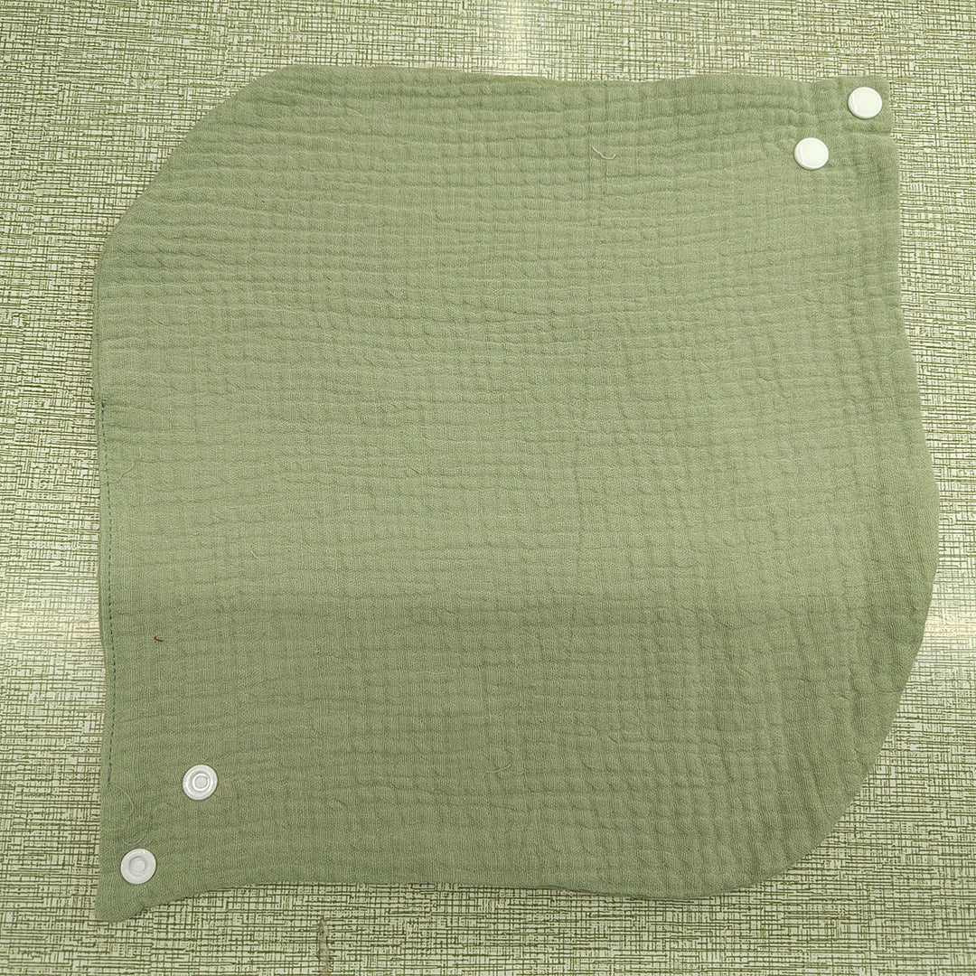 Warmfell™ Soft Cotton Neck Warmer with Adjustable Snap-Button Fit