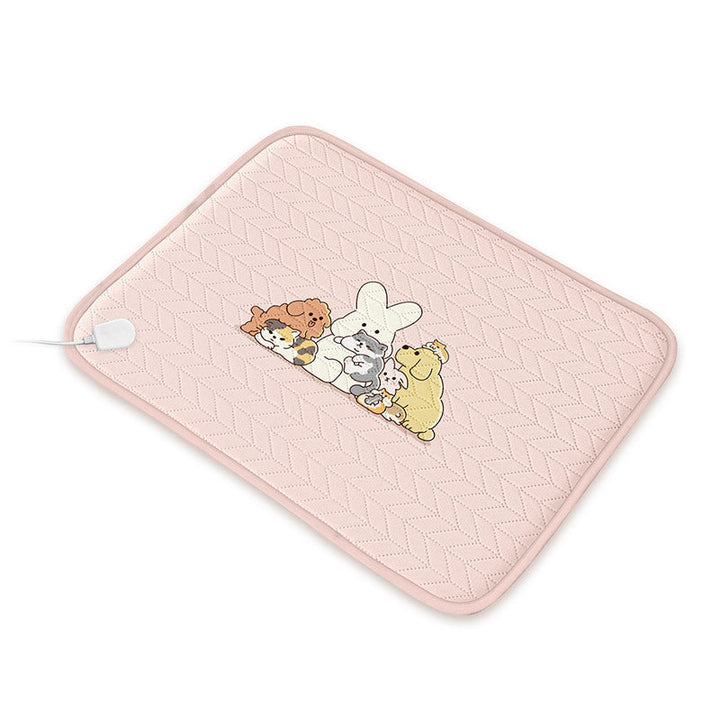 Warmfell™ Ergonomic Electric Heat Pad with 3 Settings and Washable Cover