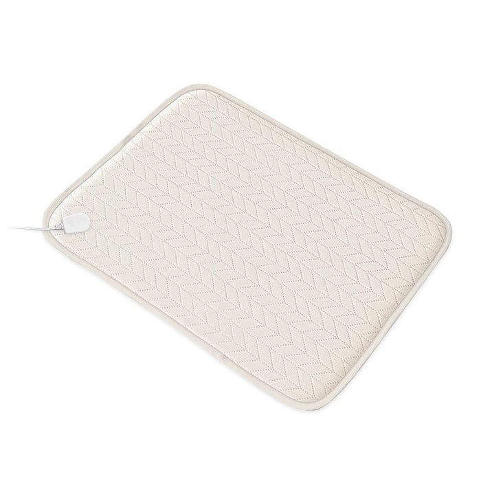 Warmfell™ Ergonomic Electric Heat Pad with 3 Settings and Washable Cover