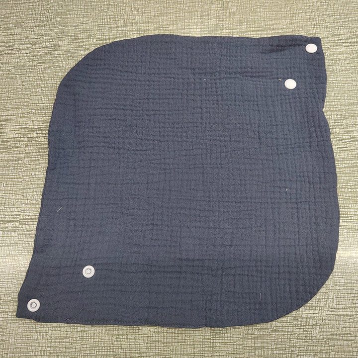 Warmfell™ Soft Cotton Neck Warmer with Adjustable Snap-Button Fit
