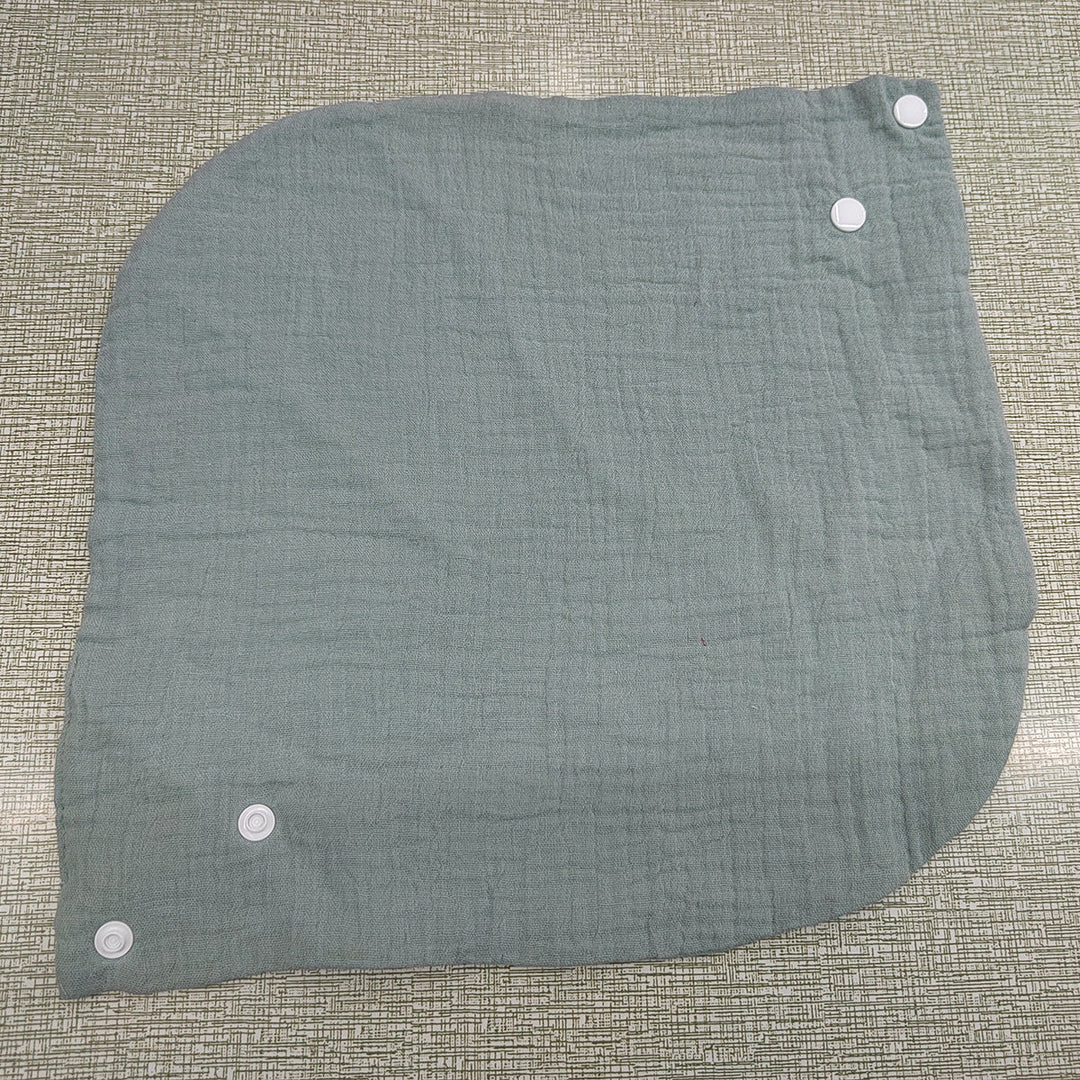 Warmfell™ Soft Cotton Neck Warmer with Adjustable Snap-Button Fit