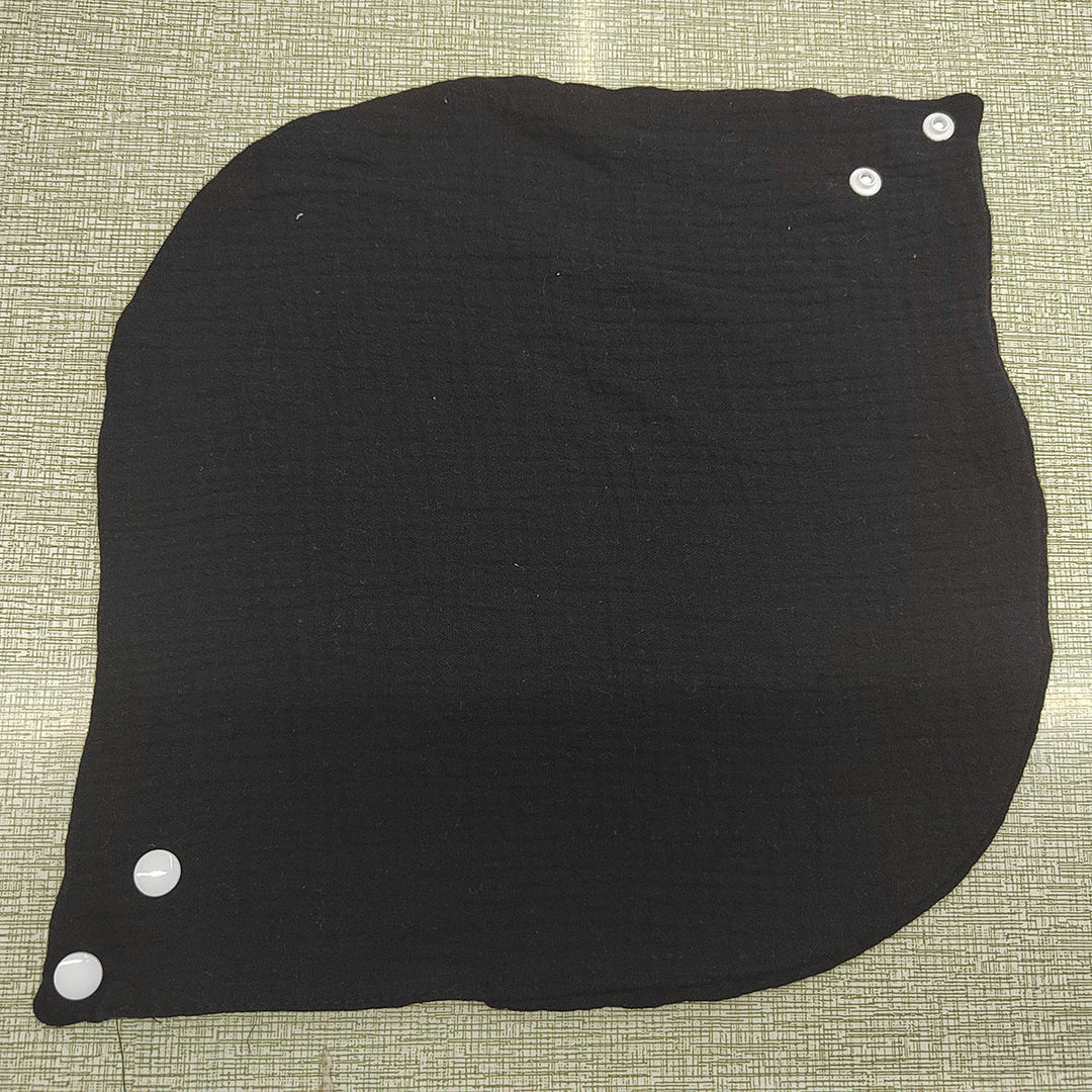 Warmfell™ Soft Cotton Neck Warmer with Adjustable Snap-Button Fit