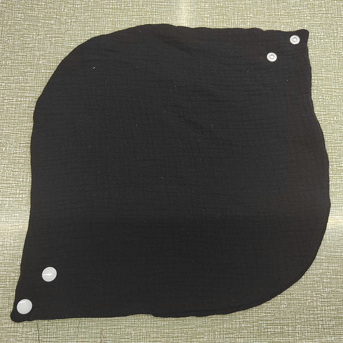 Warmfell™ Soft Cotton Neck Warmer with Adjustable Snap-Button Fit