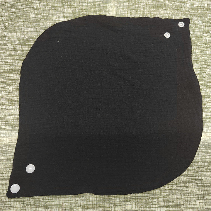 Warmfell™ Soft Cotton Neck Warmer with Adjustable Snap-Button Fit
