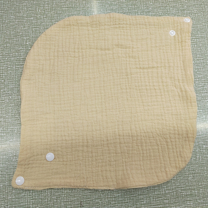 Warmfell™ Soft Cotton Neck Warmer with Adjustable Snap-Button Fit