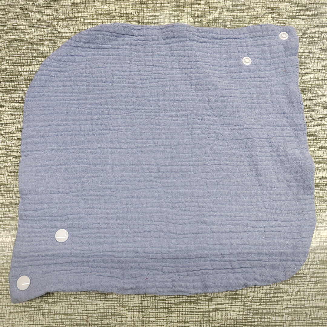 Warmfell™ Soft Cotton Neck Warmer with Adjustable Snap-Button Fit