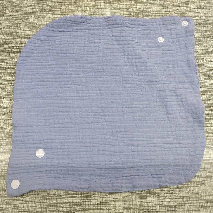 Warmfell™ Soft Cotton Neck Warmer with Adjustable Snap-Button Fit