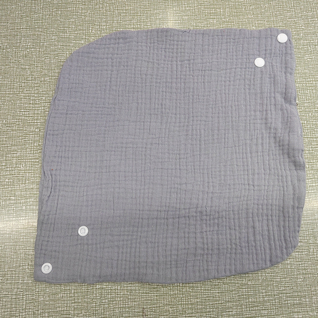Warmfell™ Soft Cotton Neck Warmer with Adjustable Snap-Button Fit