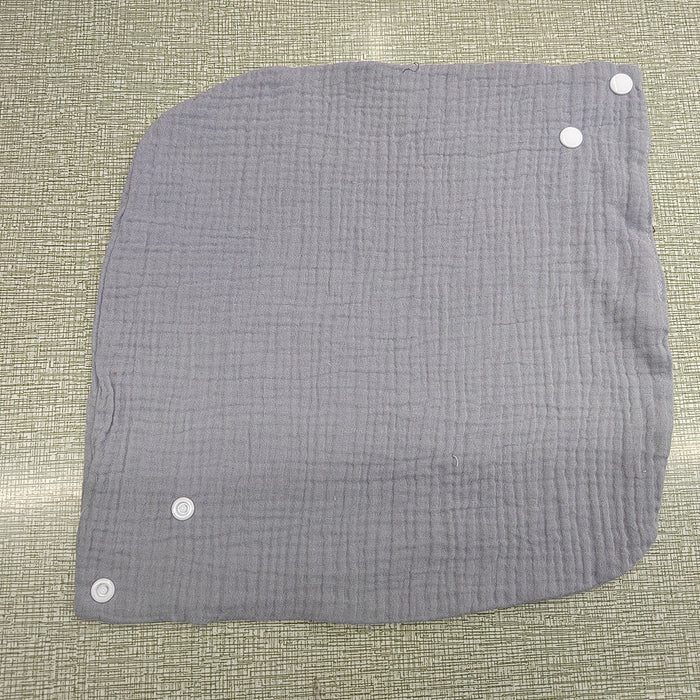 Warmfell™ Soft Cotton Neck Warmer with Adjustable Snap-Button Fit