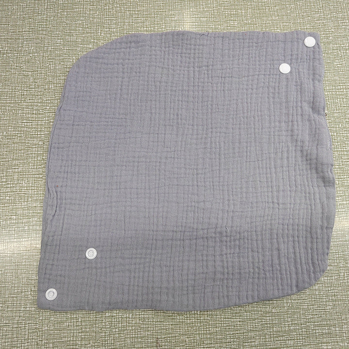 Warmfell™ Soft Cotton Neck Warmer with Adjustable Snap-Button Fit