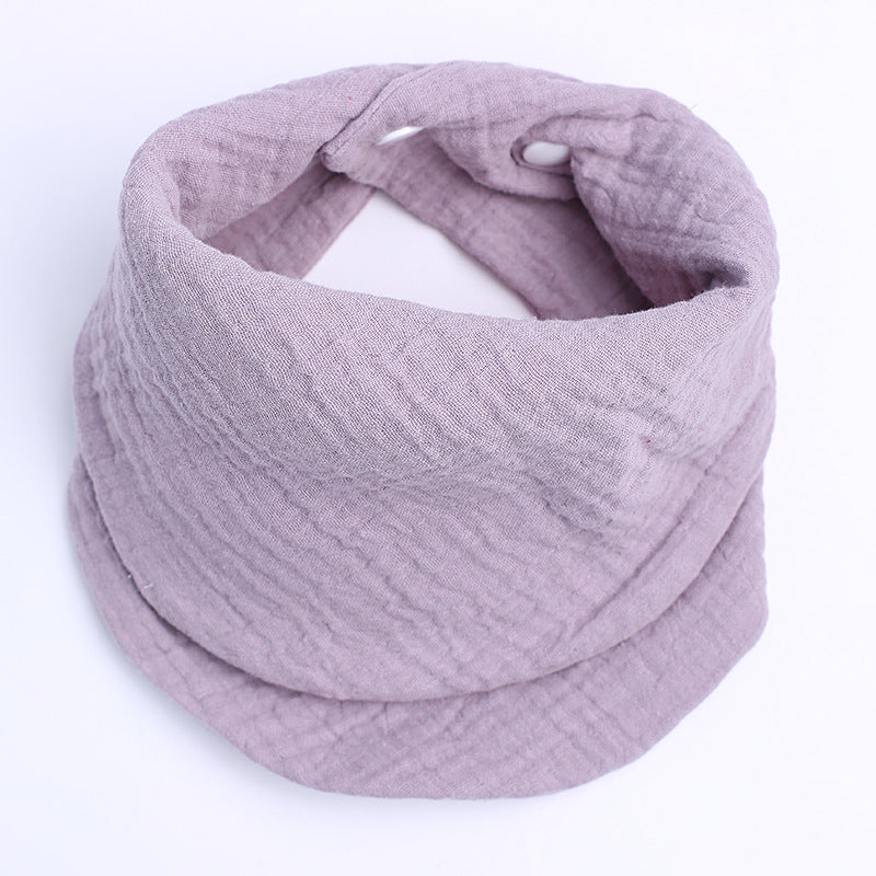 Warmfell™ Soft Cotton Neck Warmer with Adjustable Snap-Button Fit