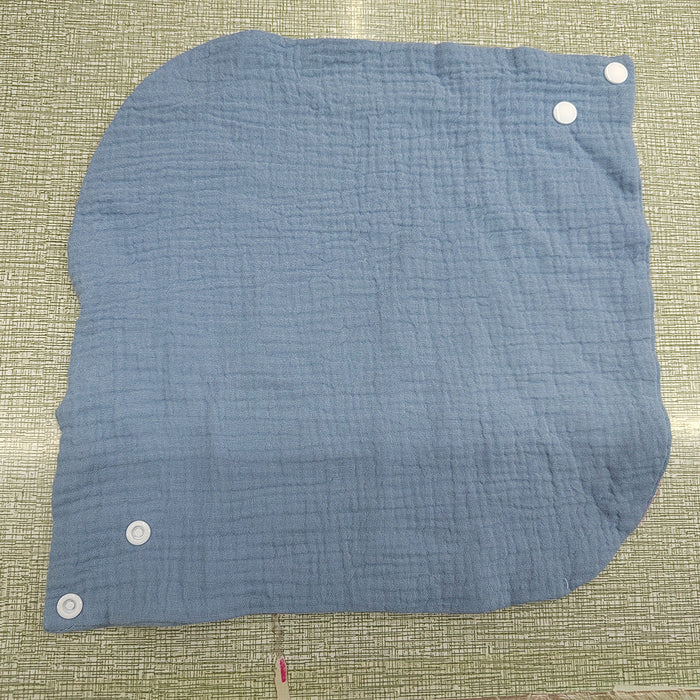 Warmfell™ Soft Cotton Neck Warmer with Adjustable Snap-Button Fit