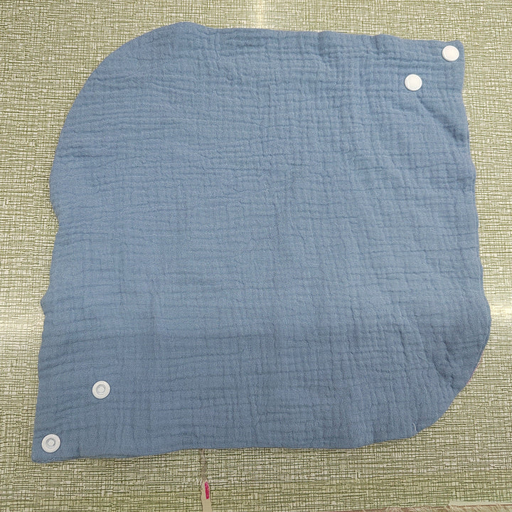 Warmfell™ Soft Cotton Neck Warmer with Adjustable Snap-Button Fit
