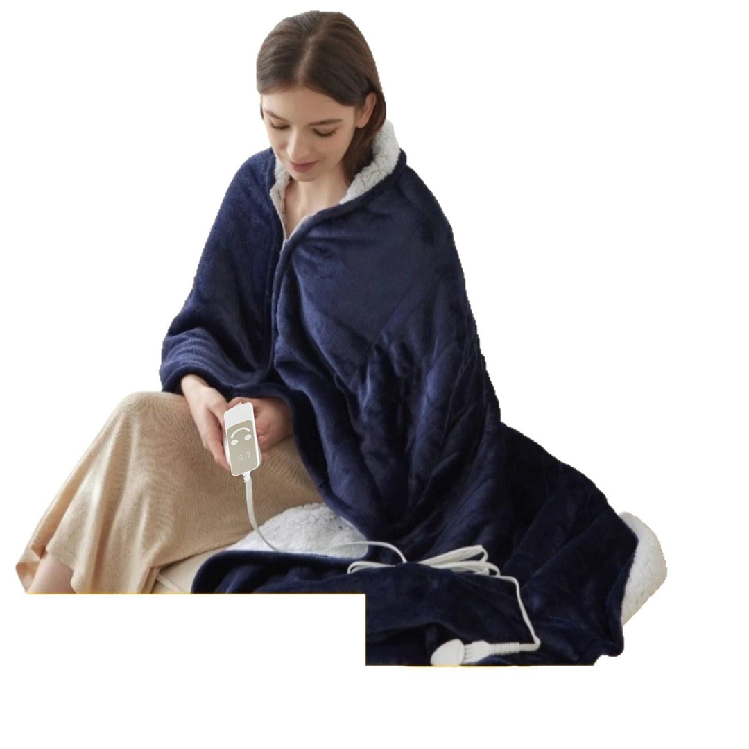 Warmfell™ Soft Heated Blanket with Adjustable Heat, Machine Washable