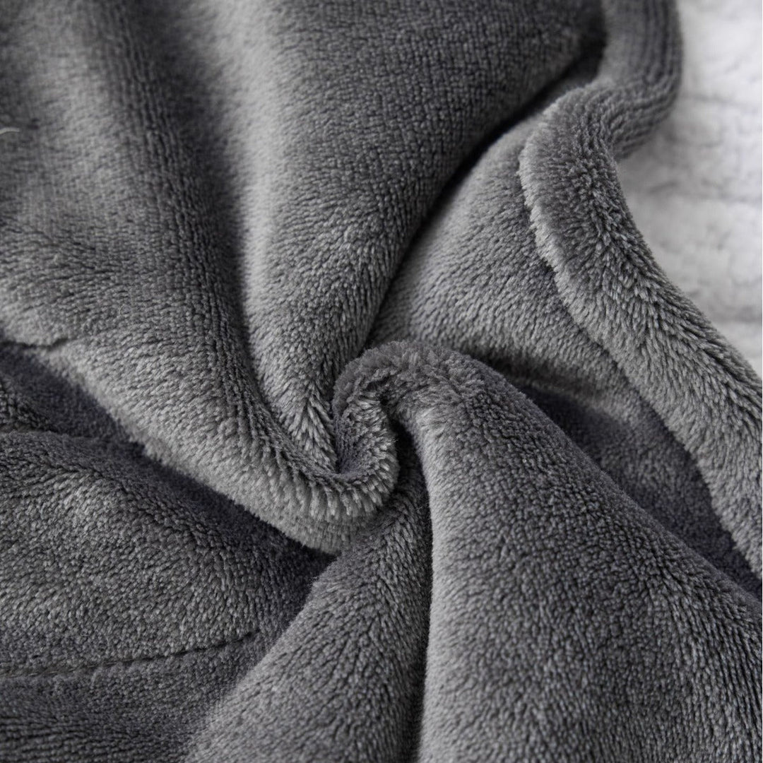Warmfell™ Plush Electric Heated Throw with Overheat Protection