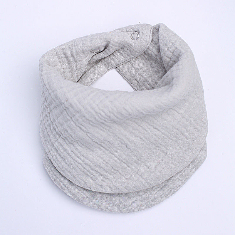 Warmfell™ Soft Cotton Neck Warmer with Adjustable Snap-Button Fit