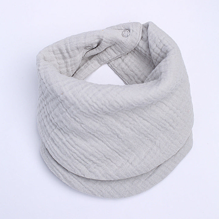 Warmfell™ Soft Cotton Neck Warmer with Adjustable Snap-Button Fit