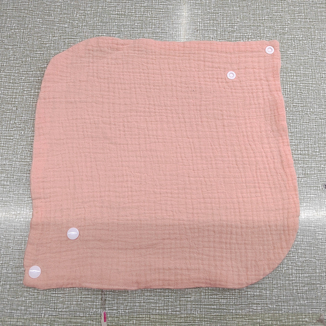 Warmfell™ Soft Cotton Neck Warmer with Adjustable Snap-Button Fit