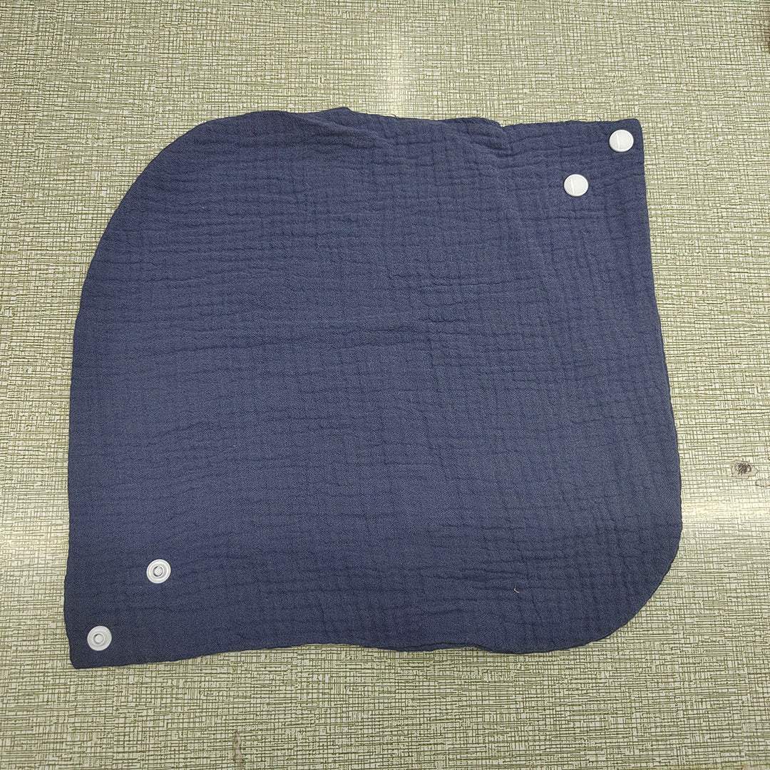 Warmfell™ Soft Cotton Neck Warmer with Adjustable Snap-Button Fit