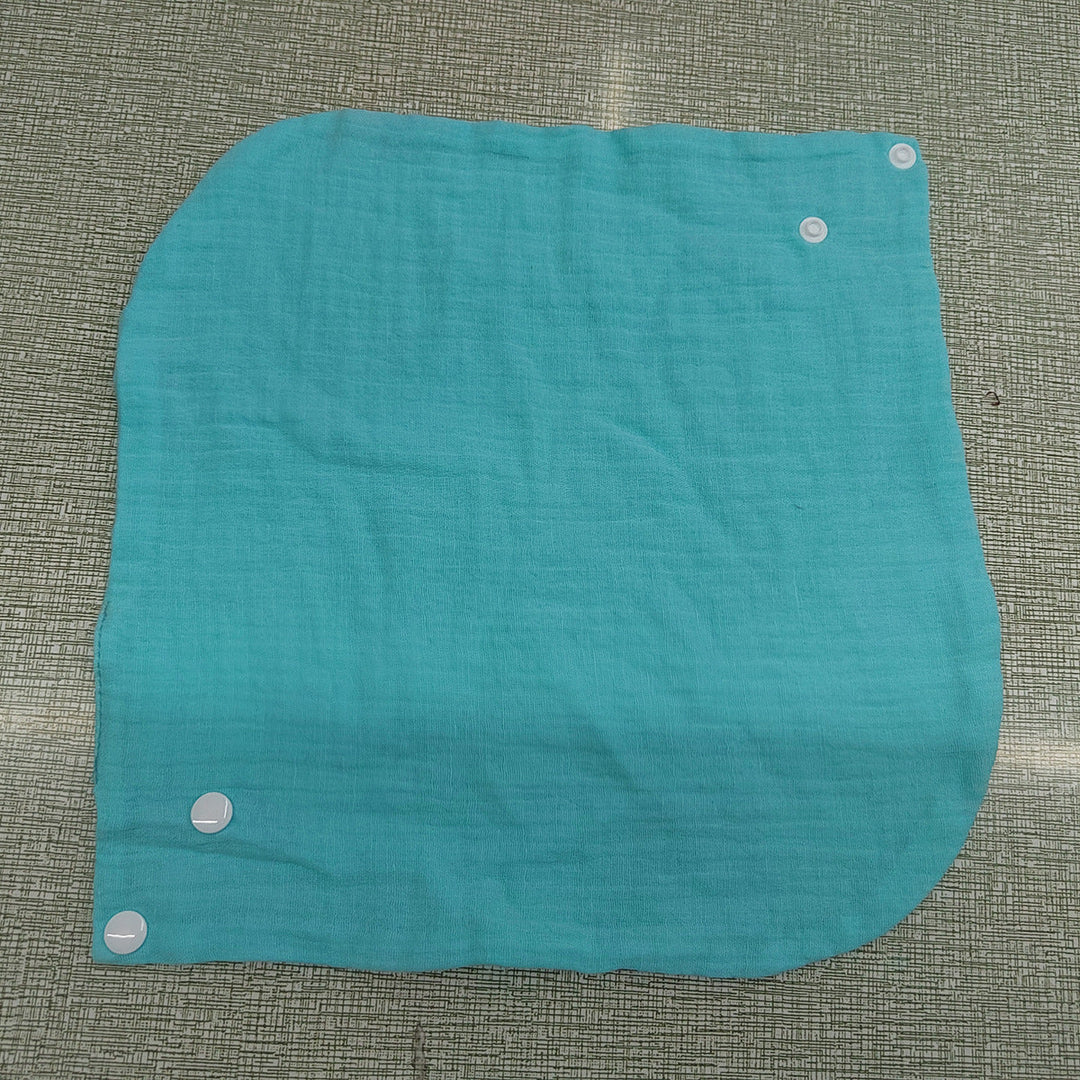 Warmfell™ Soft Cotton Neck Warmer with Adjustable Snap-Button Fit