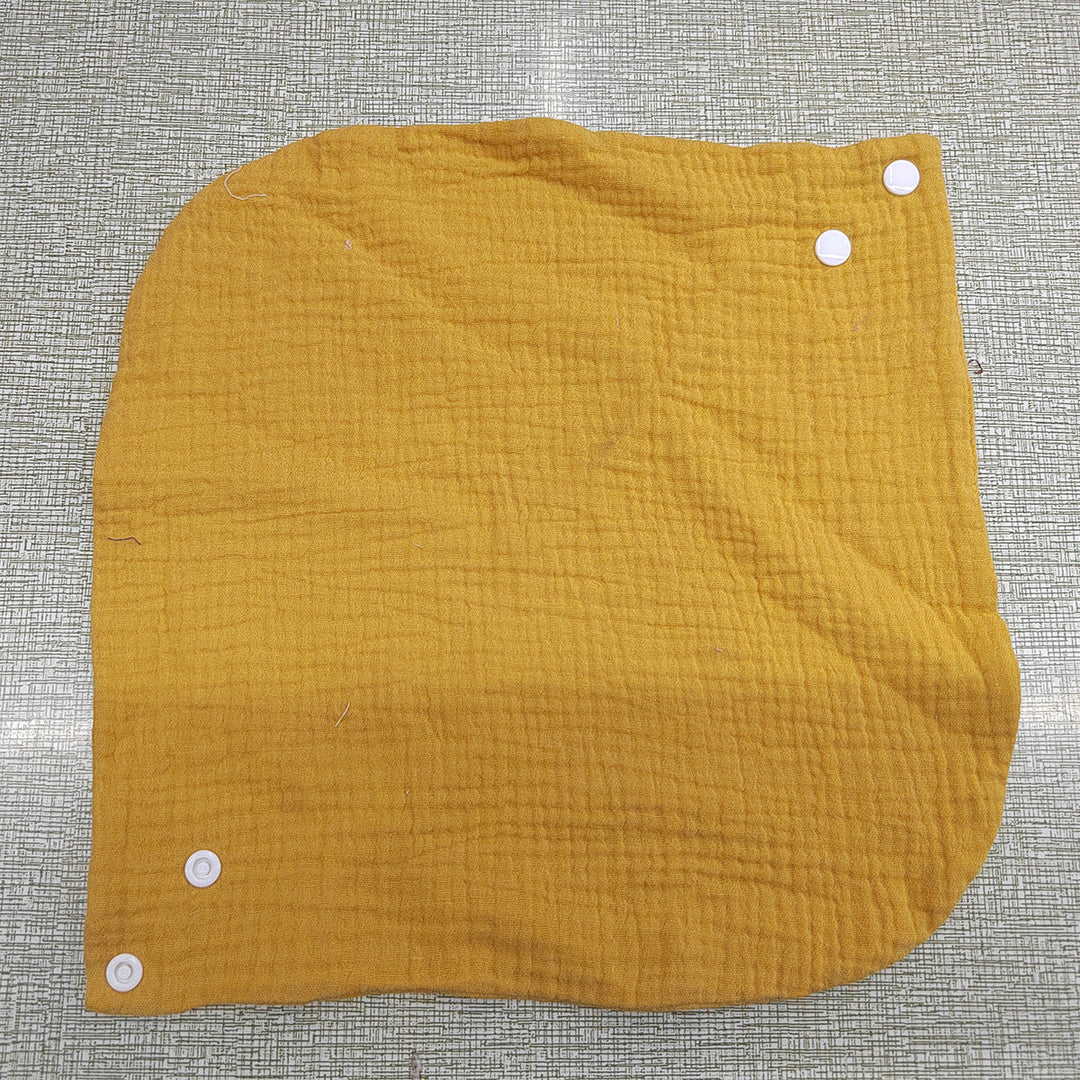 Warmfell™ Soft Cotton Neck Warmer with Adjustable Snap-Button Fit