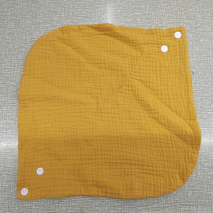 Warmfell™ Soft Cotton Neck Warmer with Adjustable Snap-Button Fit