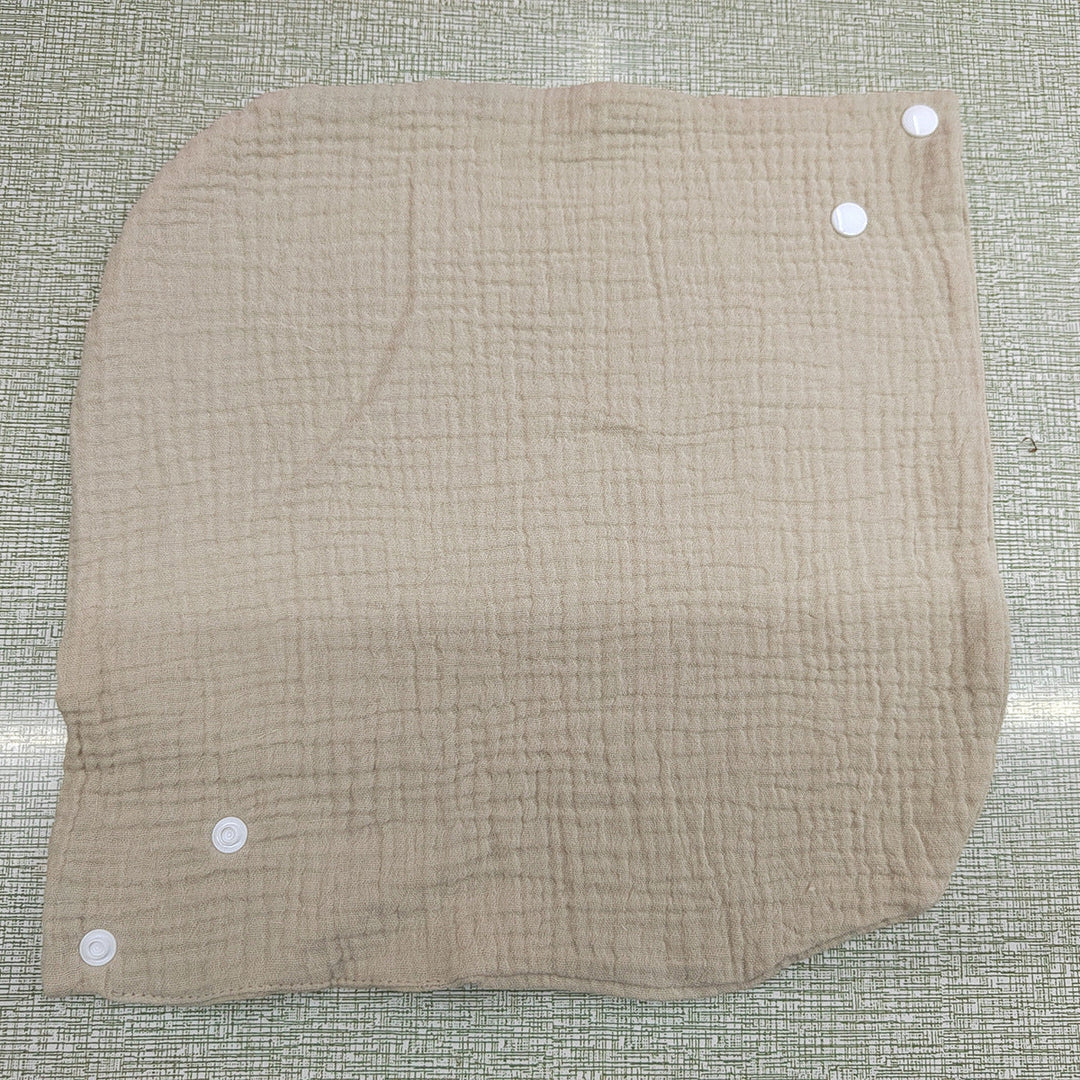 Warmfell™ Soft Cotton Neck Warmer with Adjustable Snap-Button Fit