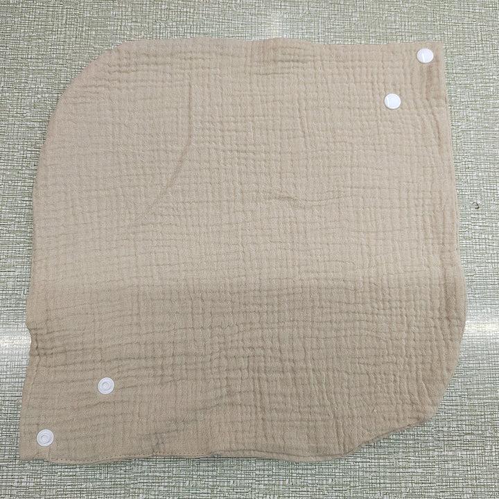 Warmfell™ Soft Cotton Neck Warmer with Adjustable Snap-Button Fit