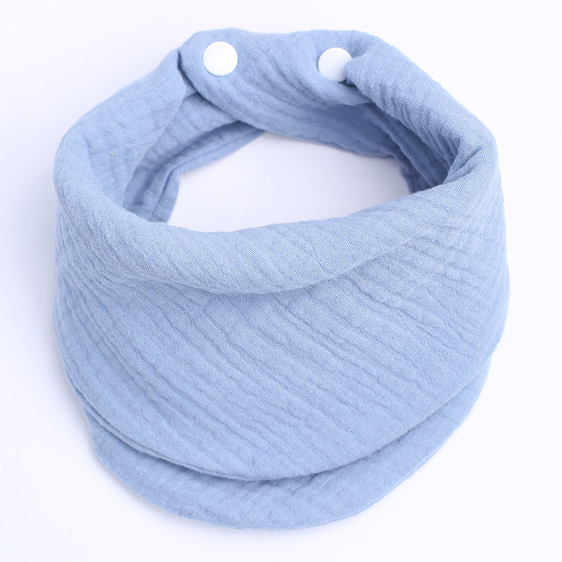 Warmfell™ Soft Cotton Neck Warmer with Adjustable Snap-Button Fit