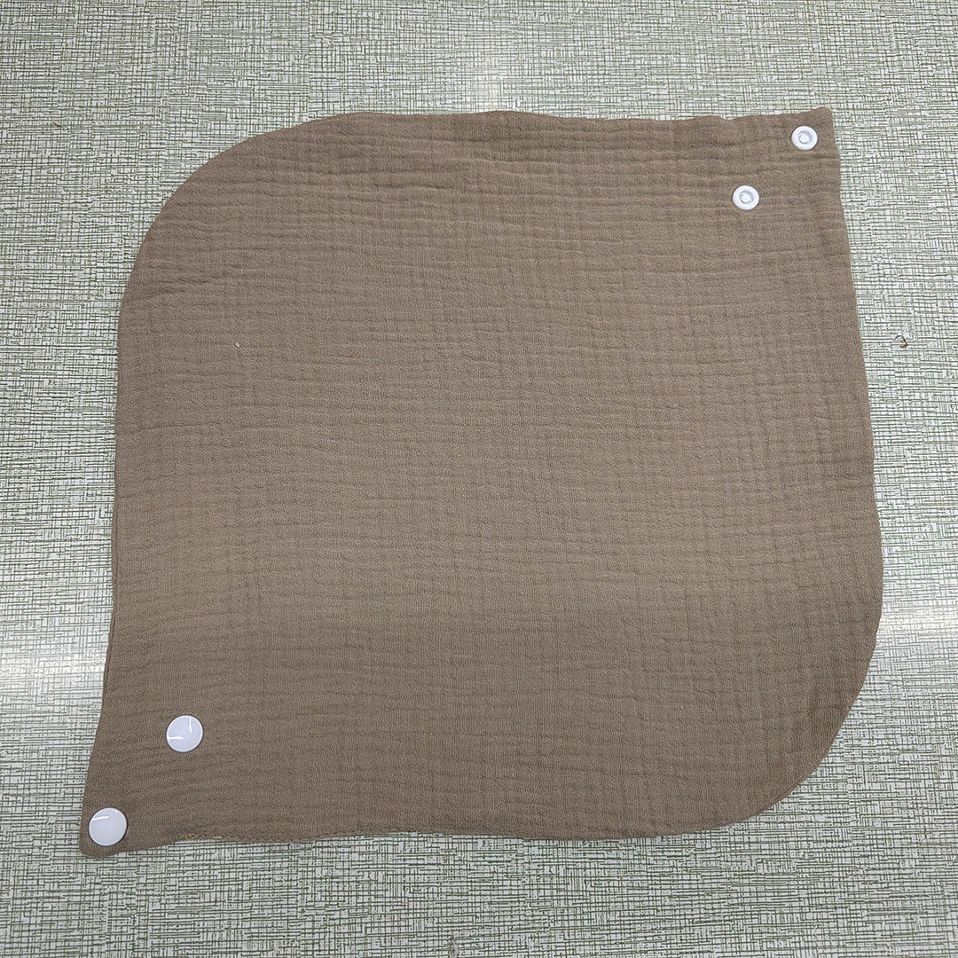 Warmfell™ Soft Cotton Neck Warmer with Adjustable Snap-Button Fit