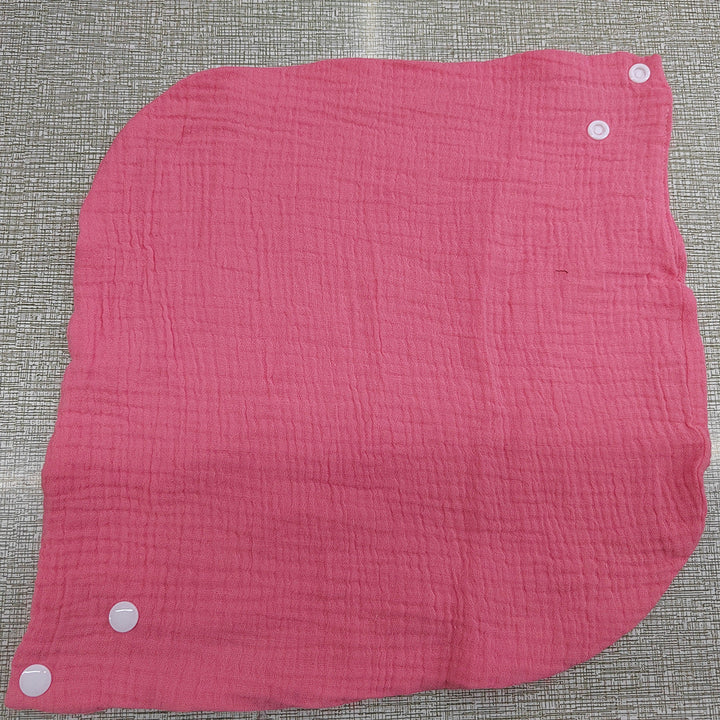 Warmfell™ Soft Cotton Neck Warmer with Adjustable Snap-Button Fit