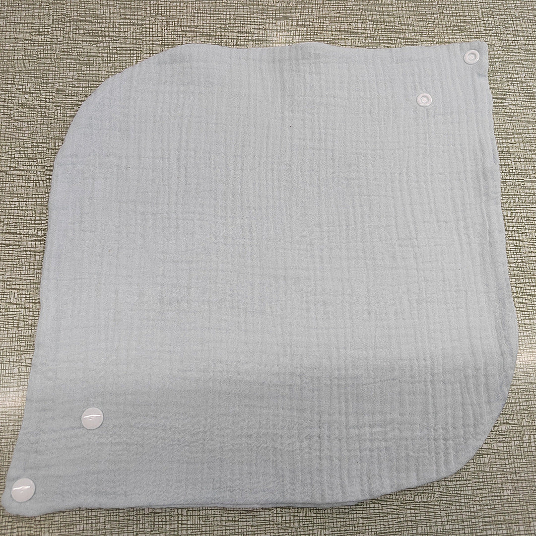Warmfell™ Soft Cotton Neck Warmer with Adjustable Snap-Button Fit