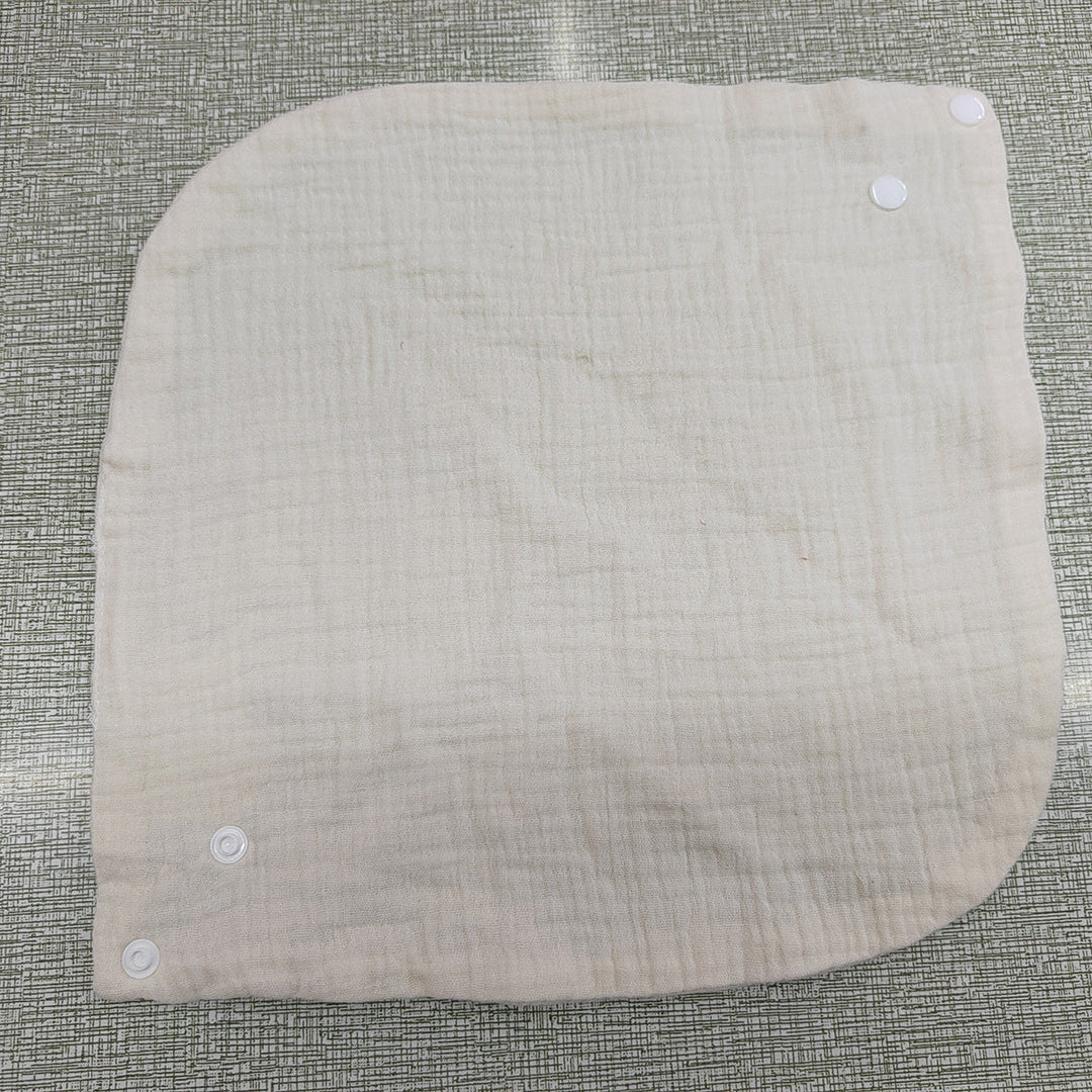Warmfell™ Soft Cotton Neck Warmer with Adjustable Snap-Button Fit